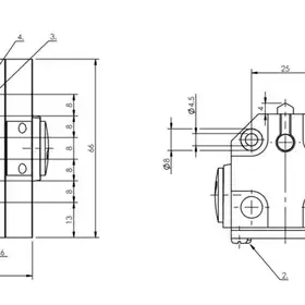 Блочный выключатель Balluff BNS 813-B06-D08-40-49-06-FC