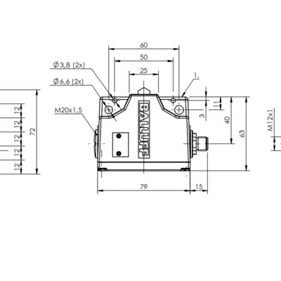 Блочный выключатель Balluff BNS 819-B05-D12-61-12-10-S4L-I