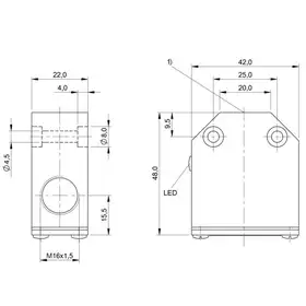 Индуктивный датчик Balluff BES 516-346-H2-Y