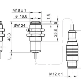 Оптический датчик Baumer OR18.GR.F-PW1Z.71OV/0010