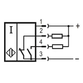 Индуктивный датчик ТЕКО ISB AC2A-43N-4-LS4