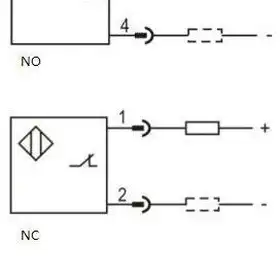 Индуктивный датчик LANBAO LE80XZSF50DNCY-E2