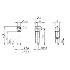 Оптический датчик Wenglor ZW600PCT3
