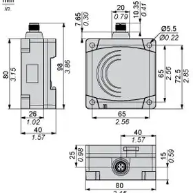 Индуктивный датчик Telemecanique XS8D1A1NBM12DIN