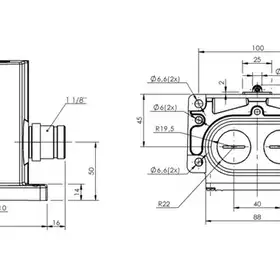 Блочный выключатель Balluff BNS 813-D06-L12-100-10-02-S90R