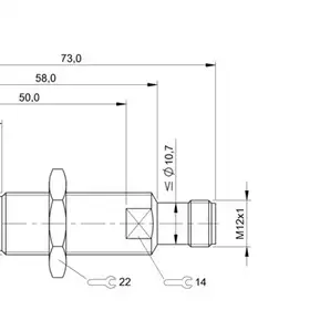 Индуктивный датчик Balluff BES 516-300-S149-S4-D