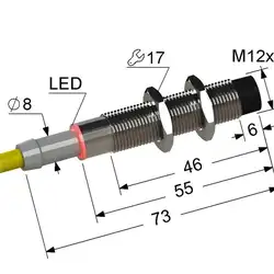 Индуктивный датчик Мега-К PS2-12M73-8N41-Z