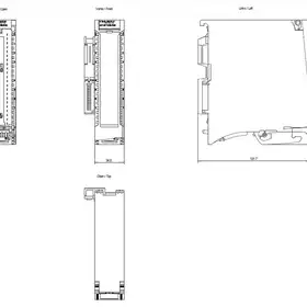 Модуль дискретных входов Siemens 6ES7521-7EH00-0AB0