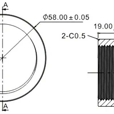 Гайка для монтажа EMA Electronics S0C0