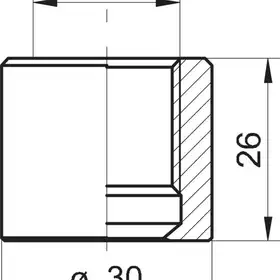 Приварной адаптер Baumer ZPW1-711