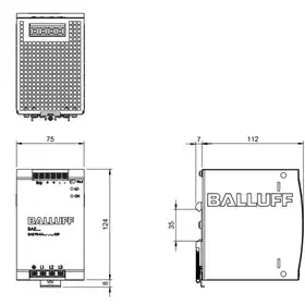 Блок питания Balluff BAE PS-XA-3Y-24-050-009