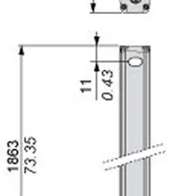 Cветовой барьер безопасности Telemecanique XUSL4E14F181N