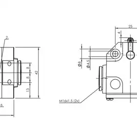 Блочный выключатель Balluff BNS 813-B03-R08-40-30-01