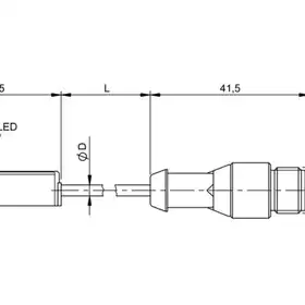 Магнитный датчик для цилиндра Balluff BMF 305K-PS-C-2-S4-00,2