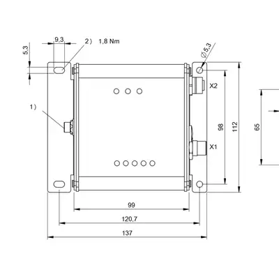 Блок обработки RFID Balluff BIS M-620-067-A01-04-ST30