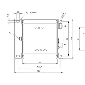 Блок обработки RFID Balluff BIS M-620-067-A01-04-ST30