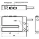 Оптический щелевой датчик этикетки NEFTIM MR-260PC
