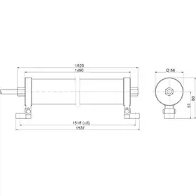 Световая завеса безопасности DATASENSING LS2ER/30-135H