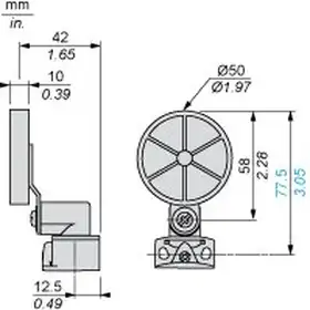 Kонцевой выключатель Telemecanique XCKD2139G11