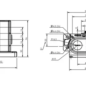 Блочный выключатель Balluff BNS 813-D04-R16-62-12-04