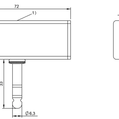 RFID головка чтения/записи Balluff BIS C-870-1-008-X-005