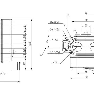 Блочный выключатель Balluff BNS 819-D08-D12-62-10-FD