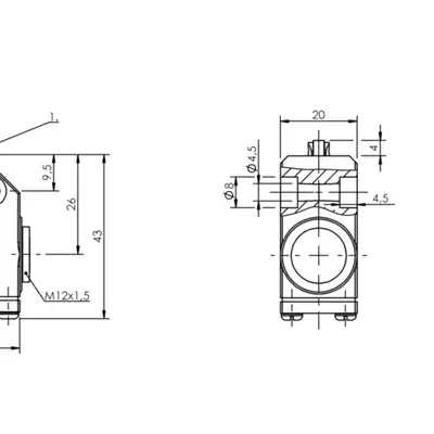 Одиночный выключатель Balluff BNS 819-99-R-12