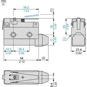 Kонцевой выключатель Telemecanique XCJ125C