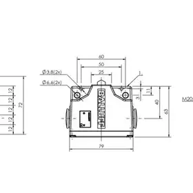 Блочный выключатель Balluff BNS 813-B05-D12-61-A-10-01