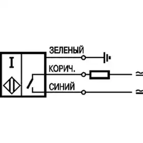 Индуктивный датчик ТЕКО ISN I8P5-11G-R25-LZ