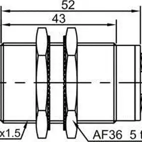 Индуктивный датчик LANBAO LR30XBN15DPCA