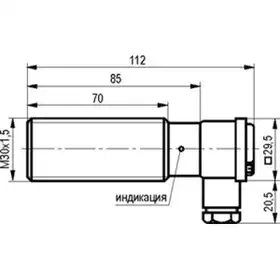 Индуктивный датчик ТЕКО ISB AT81A-21-10-LP-C