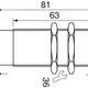 Индуктивный датчик EGE-Elektronik IGM 015 GSP