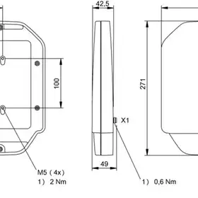 RFID головка чтения/записи Balluff BIS U-302-C1-TNCB