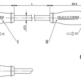 Соединительный кабель Balluff BCC M425-M413-3A-628-PX0334-030