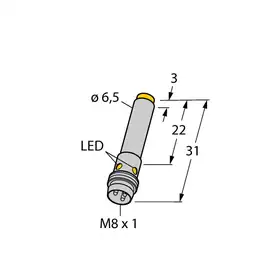 Индуктивный датчик TURCK NI3-EH6.5K-AP6X-V1131