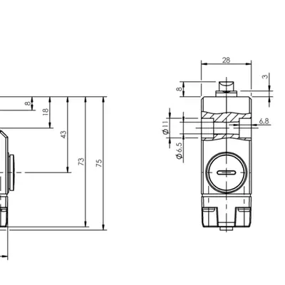 Одиночный выключатель Balluff BNS 813-FE-60-186-FC