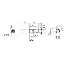 Оптический датчик Wenglor OKI403C0203