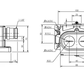 Блочный выключатель Balluff BNS 819-D02-L12-100-10-FD-S90R