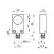 Индуктивный датчик расстояния Baumer IWFM 20U9501/S35