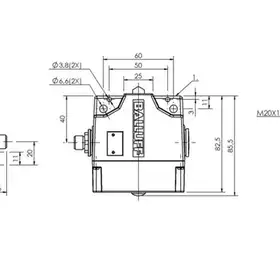 Блочный выключатель Balluff BNS 813-B02-D12-61-A-12-02-FD-S80R