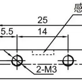 Индуктивный датчик LANBAO LE84VF15DPO