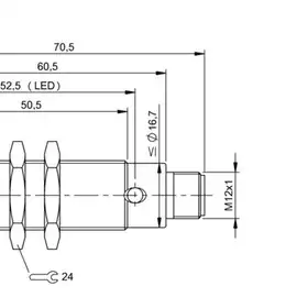 Индуктивный датчик Balluff BES 516-213-E5-E-S27