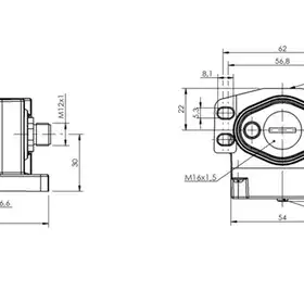 Блочный выключатель Balluff BNS 816-B02-TOB-10-603-11-S80R