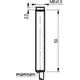 Индуктивный датчик ТЕКО ISN E1B-32N-2,5-L