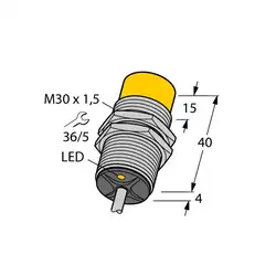 Индуктивный датчик TURCK NI15-G30-Y2X 7M