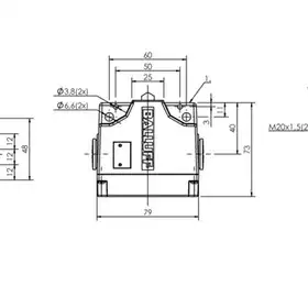 Блочный выключатель Balluff BNS 813-B03-D12-61-A-22-03