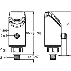 Датчик давления TURCK PS510-400-04-2UPN8-H1141