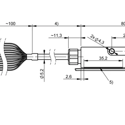 Магнитный энкодер Balluff BML-S1G0-S71F-M5EA-D0-KA05
