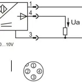 Индуктивный датчик расстояния LANBAO LR18XCF05LUM-E2